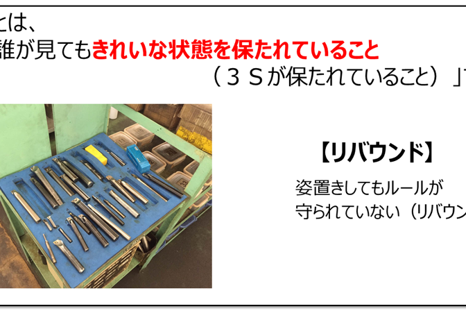 「清潔」で３Ｓをキープ！